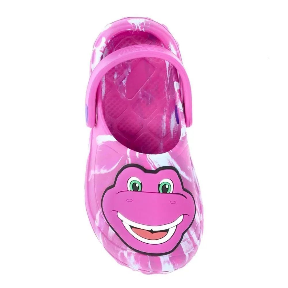 Toddler Baby Barney Dinosaur Clogs Sandals Shoes Size 7-8 - Picture 10 of 12